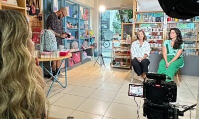 Making of Gravação série casa de criadores - entrevistadas Nina e Ivana da Fricote